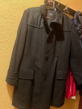 Chaqueton de Paño Hugo Boss con capucha estraible 