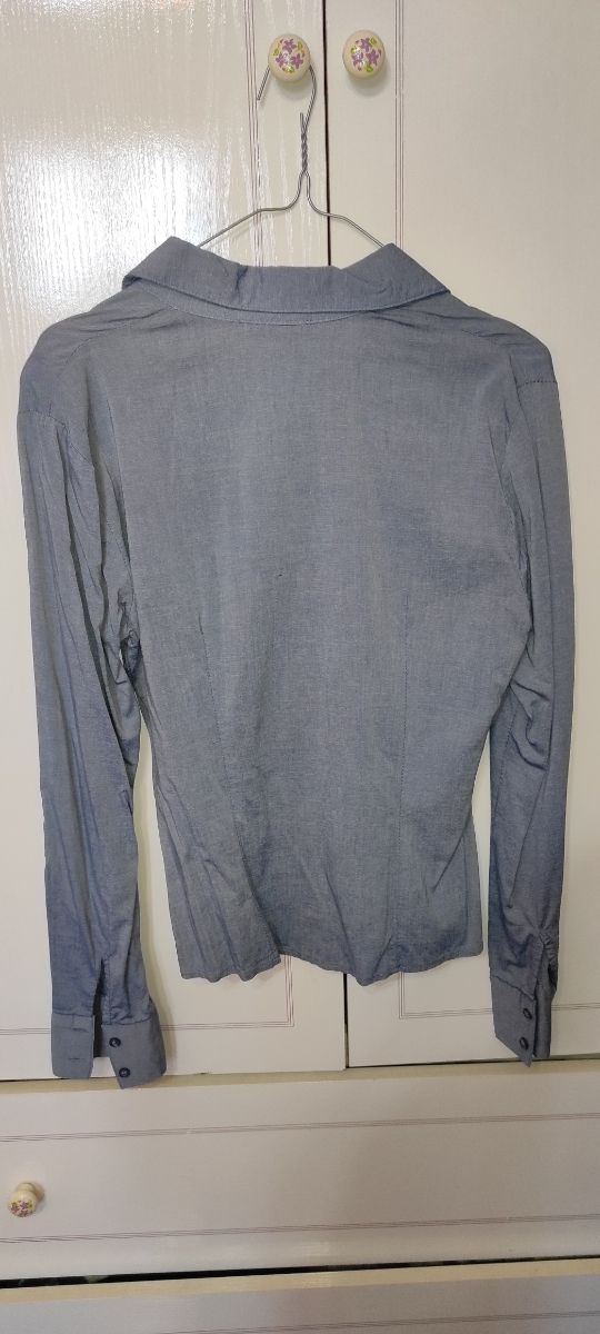 Camicia blu ceruleo M nuova