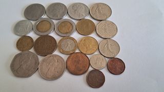 Monedas FRANCIA,ITALIA, INGLATERRA Y CANADA.