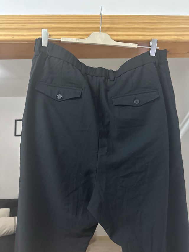 Pantalon loose cropped chico