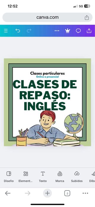 Clases particulares de repaso de inglés