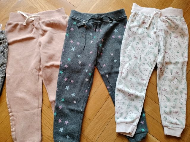 Lote 6 pantalones niña talla 98