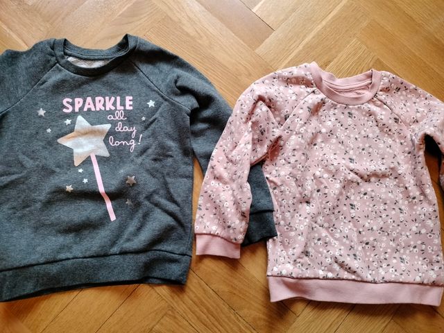Lote dos sudaderas niña talla 98