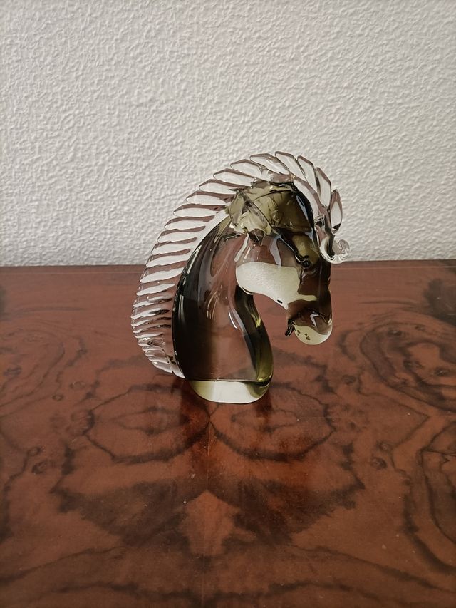 Cabeza de Caballo (cristal del murano).