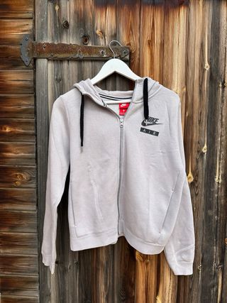 chaqueta con cremallera de Nike (talla M de niño)
