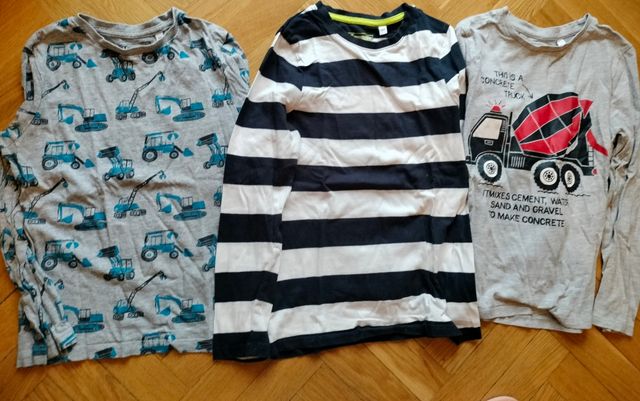 Lote 6 camisetas niño 134 cm