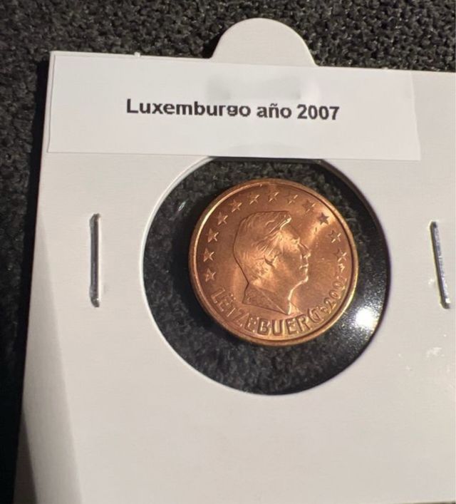 Monedas de Luxemburgo más  serie 2007