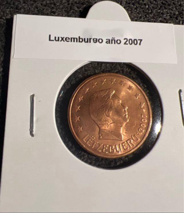 Monedas de Luxemburgo más  serie 2007