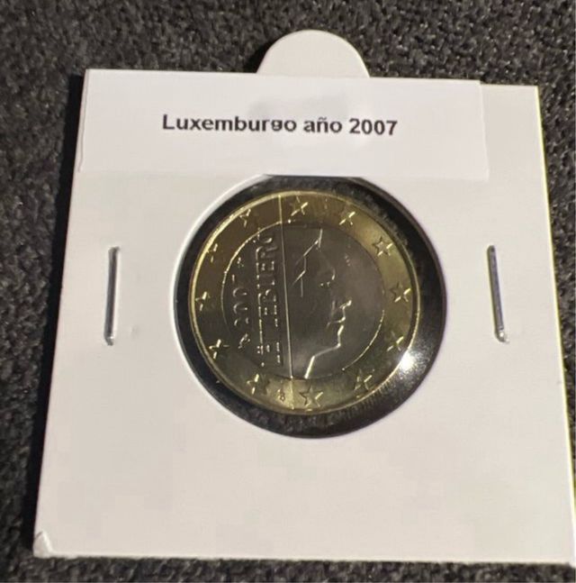 Monedas de Luxemburgo más  serie 2007