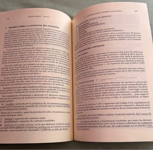 Principios de Derecho civil Tomo III: Contratos (M