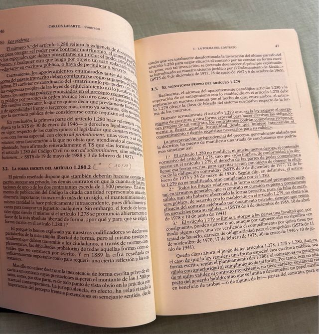 Principios de Derecho civil Tomo III: Contratos (M
