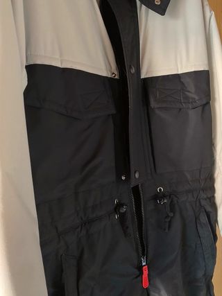 Tuta da sci uomo Anzi Besson nero/grigio tg 48 ita