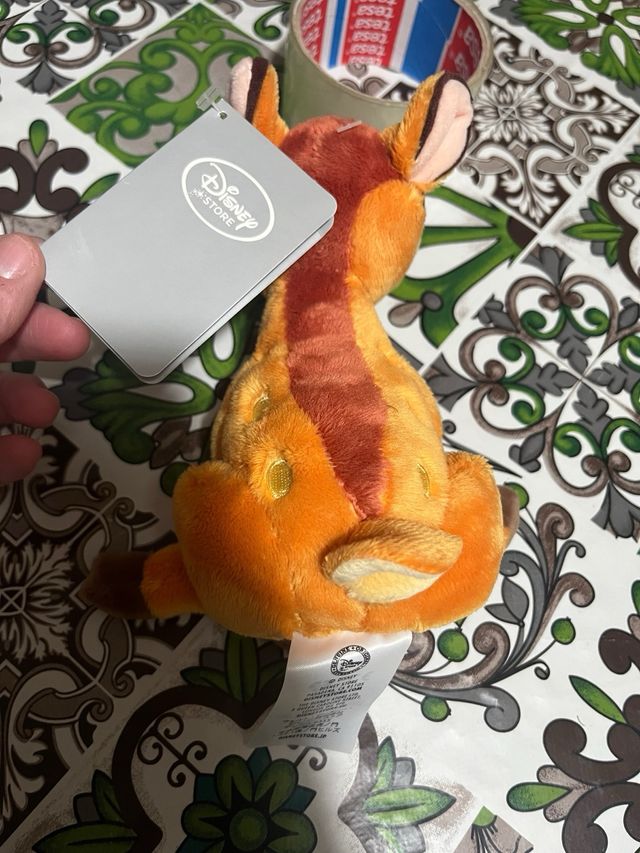 Peluches bambi disney store