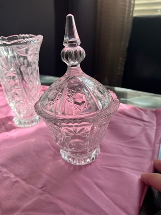 Juego menaje cristal