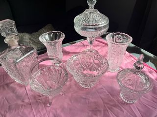 Juego menaje cristal