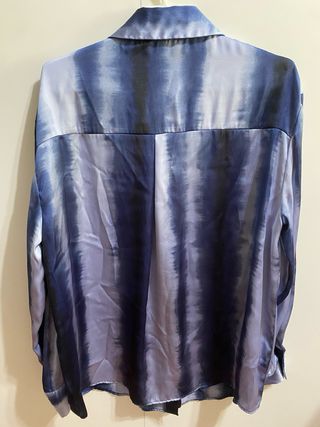 Blusa azul Stradivarius