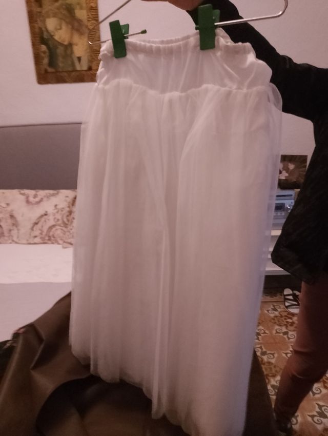 Vestido de comunión de seda