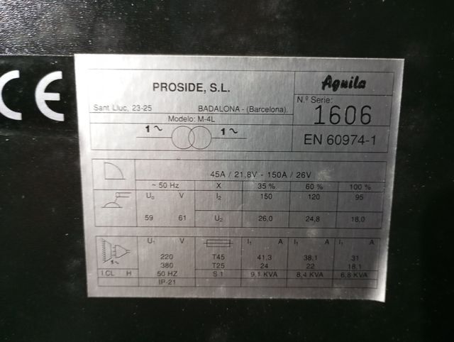 SOLDADORA AGUILA ML4