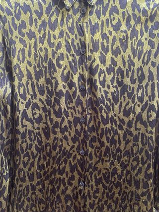 Blusa animal print Zara