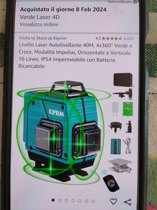 Livella laser 4D