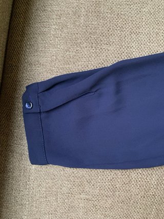 Blusa azul marino de Zara