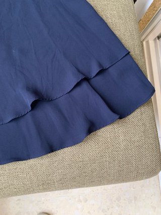 Blusa azul marino de Zara