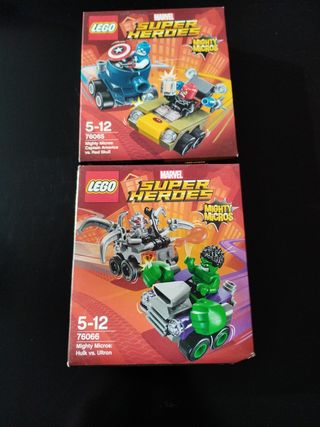 Lego Super Héroes DC y MARVEL
