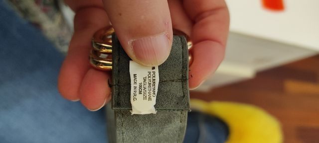 Cinta verde militare Stella zeta nuova