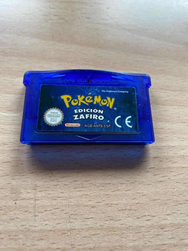 Juego pokemon zafiro game boy advance