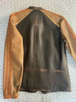 Cazadora piel M cafe racer