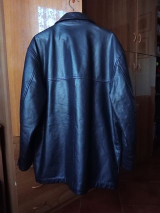 Giaccone in vera pelle - Porsche