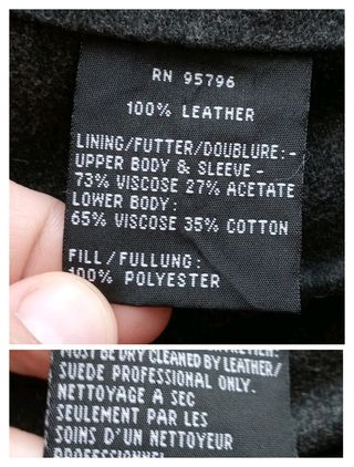 Giaccone in vera pelle - Porsche