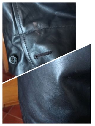 Giaccone in vera pelle - Porsche