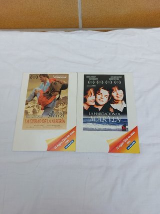 3 peliculas dvd a 1 euro.