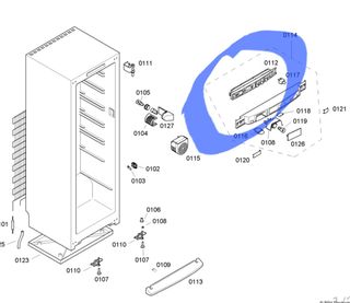 Electronica nevera siemens KS38R495/01