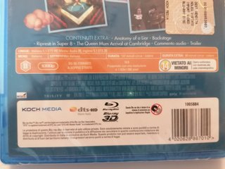Bluray 2D piu' 3D Autobiography Liar's Nuovo