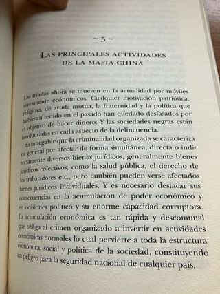 La mafia china (Spanish Edition)