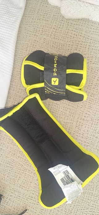 Tobilleras de peso Decathlon 