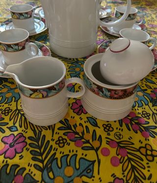 Set bicchieri caffè, zuccheriera, bricco Friesland