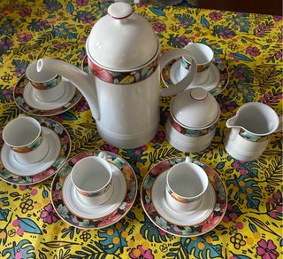 Set bicchieri caffè, zuccheriera, bricco Friesland