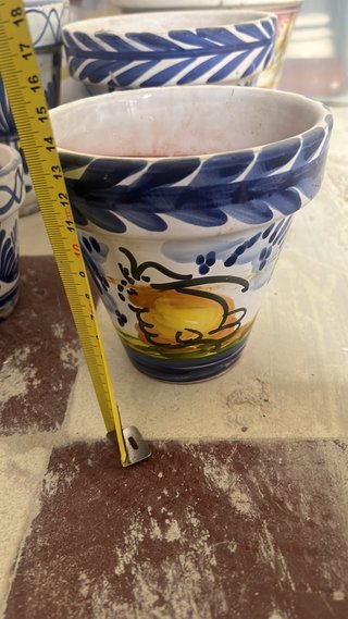 Macetas barro