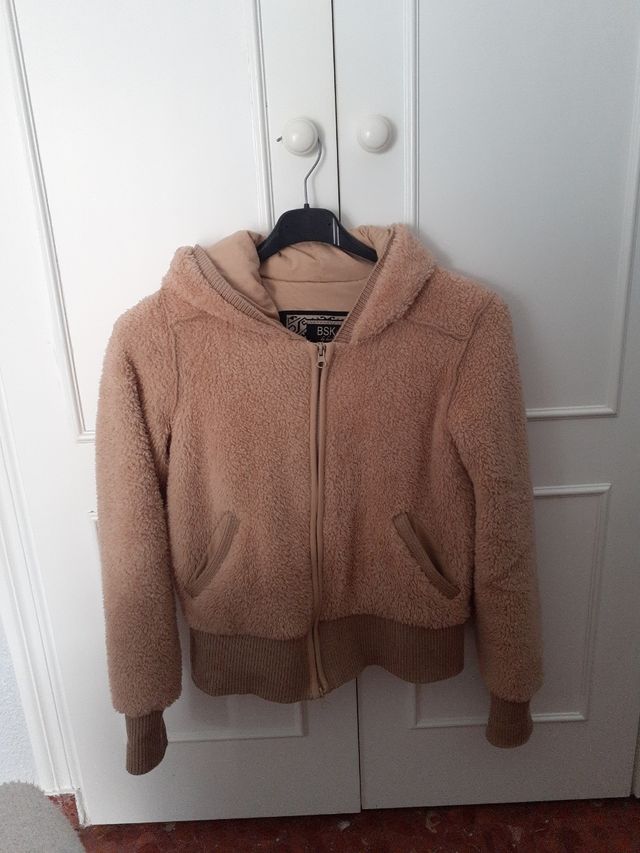 Chaqueta borreguito marrón