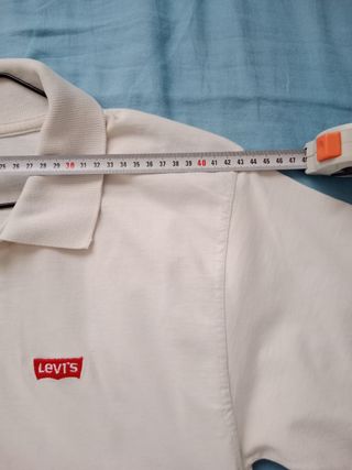 Polo blanco Levis vintage