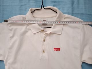 Polo blanco Levis vintage