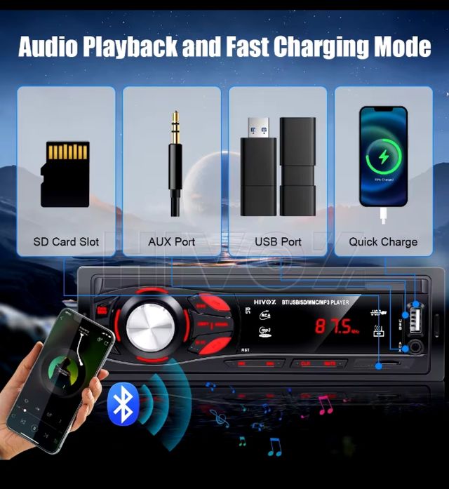 Reproductor MP3 para coche