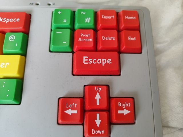 Teclado especial