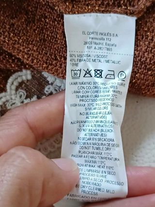 Jersey de Tintoretto talla S
