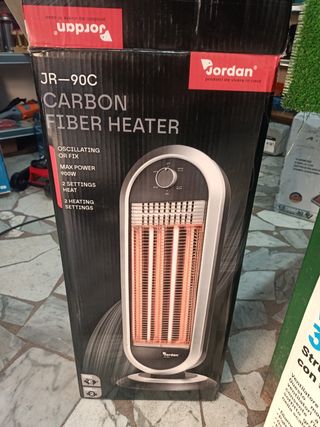 Stufa a fibra di carbonio dà 900w
