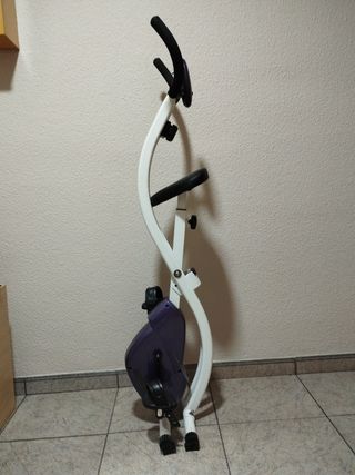 Bicicleta estática plegable