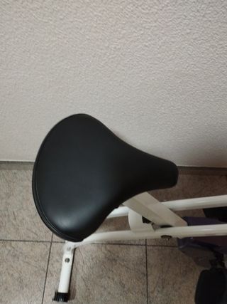 Bicicleta estática plegable